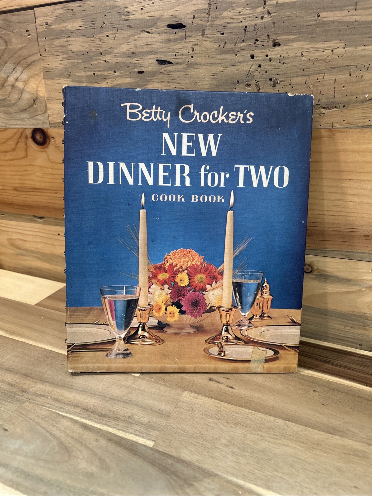 Vintage BETTY CROCKER’S “Dinner For Two” Cook Book Fun For Display! And To Use!