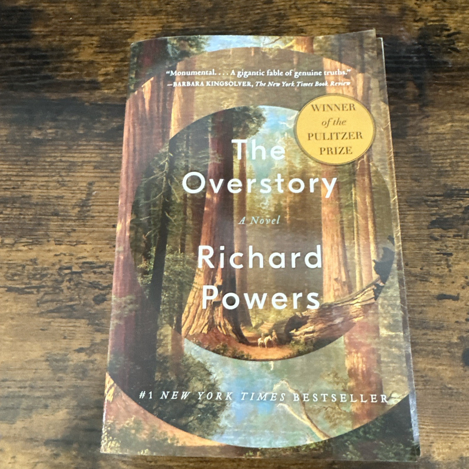 Richard Powers The Overstory A Novel Pulitzer Prize Winner Paperback Book