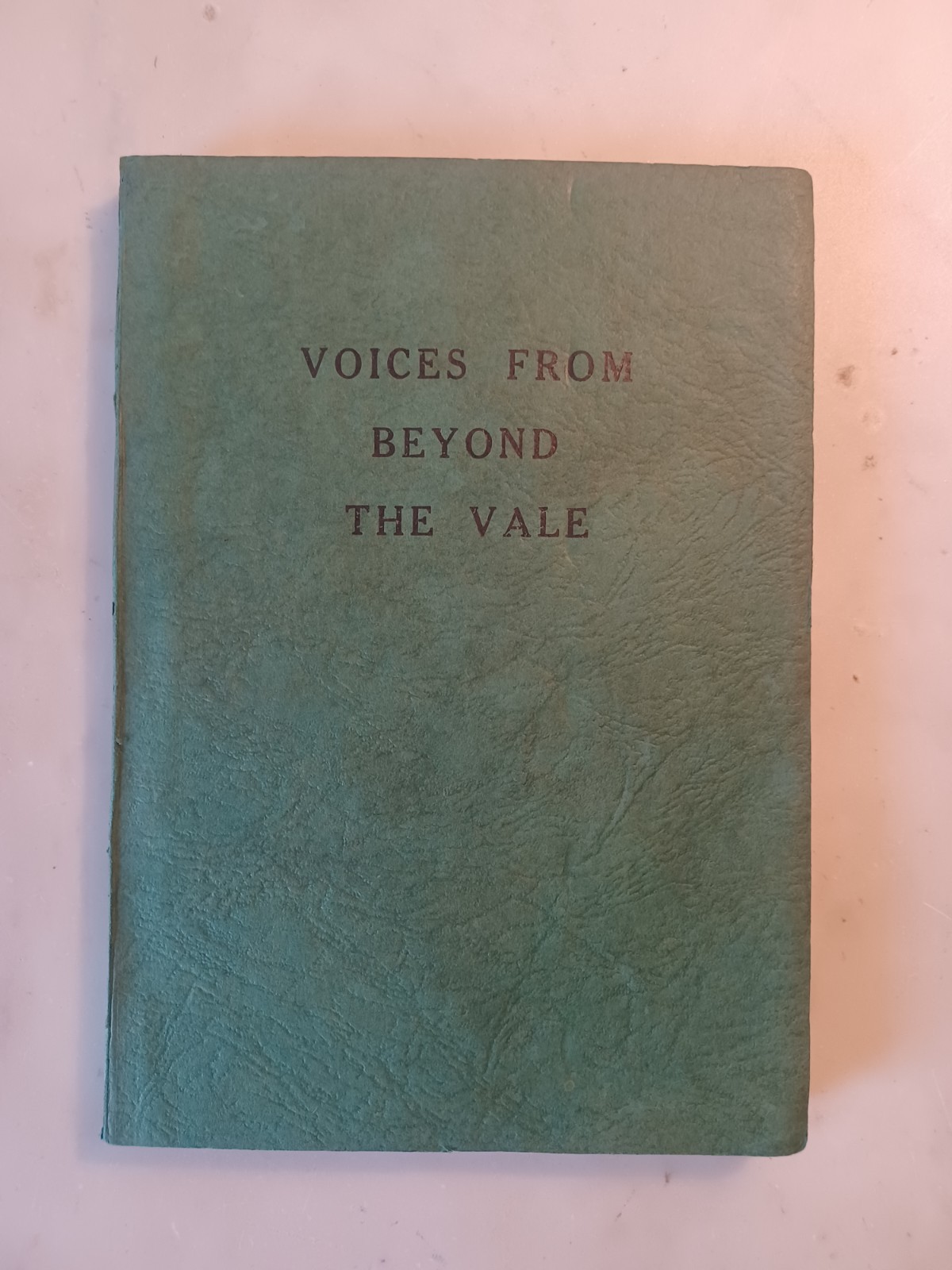 Voices From Beyond The Vale 1928 Antique Spiritualist Afterlife Occult Book Rare