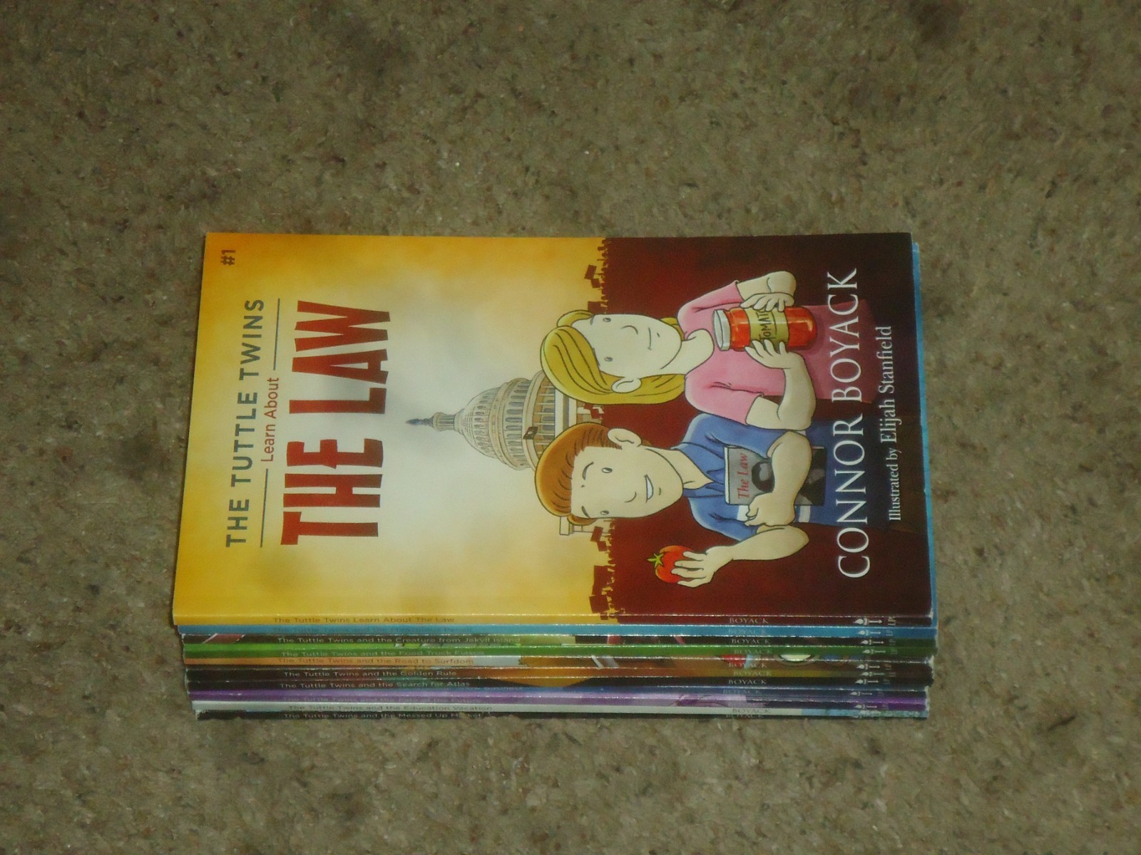 Lot 11 The Tuttle Twins Books Connor Boyack 1-11