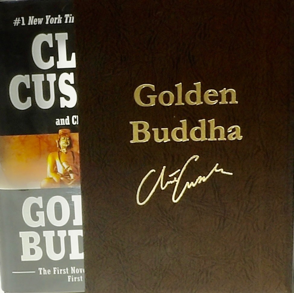 Golden Buddha Clive Cussler SIGNED Limited Edition w/Slipcase #19 of 300.