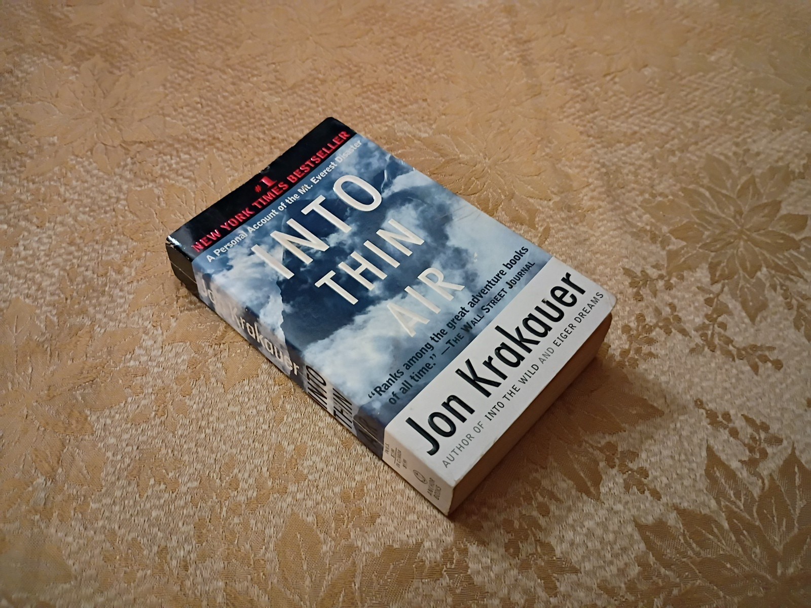 Into Thin Air: A Personal Account of the Mt. Everest Disaster by Jon Krakauer PB