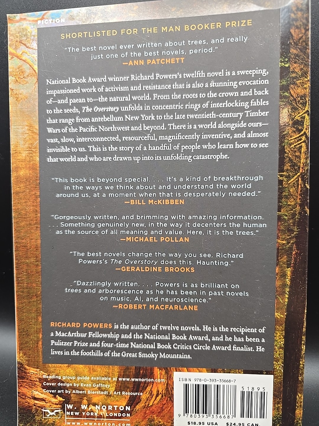 The Overstory : A Novel by Richard Powers (2019, Trade Paperback)