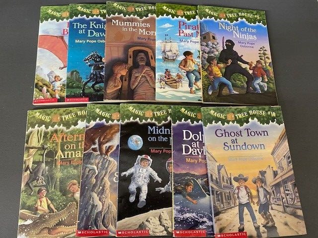 Magic Tree House Kids Chapter Books you pick 1-5, 1-10, 11-15 bundles paperback