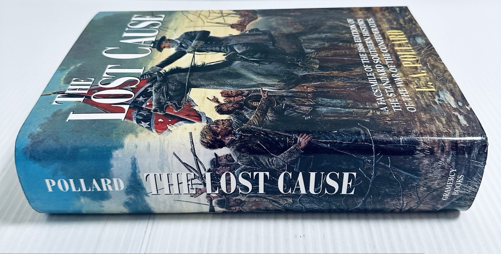 Lost Cause Hardcover E A Pollard 1994 Civil War Confederate History Study Book