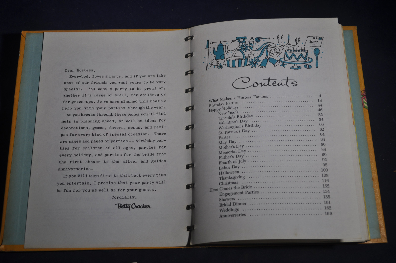 1960 *FIRST* Betty Crockers Party Book