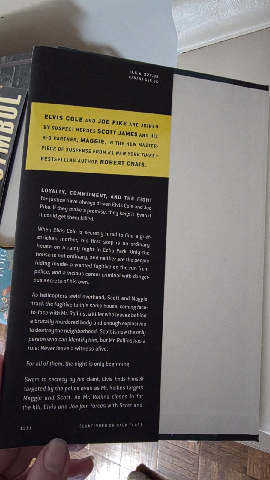 4 Robert Crais Hardcovers Elvis Cole & Joe Pike +