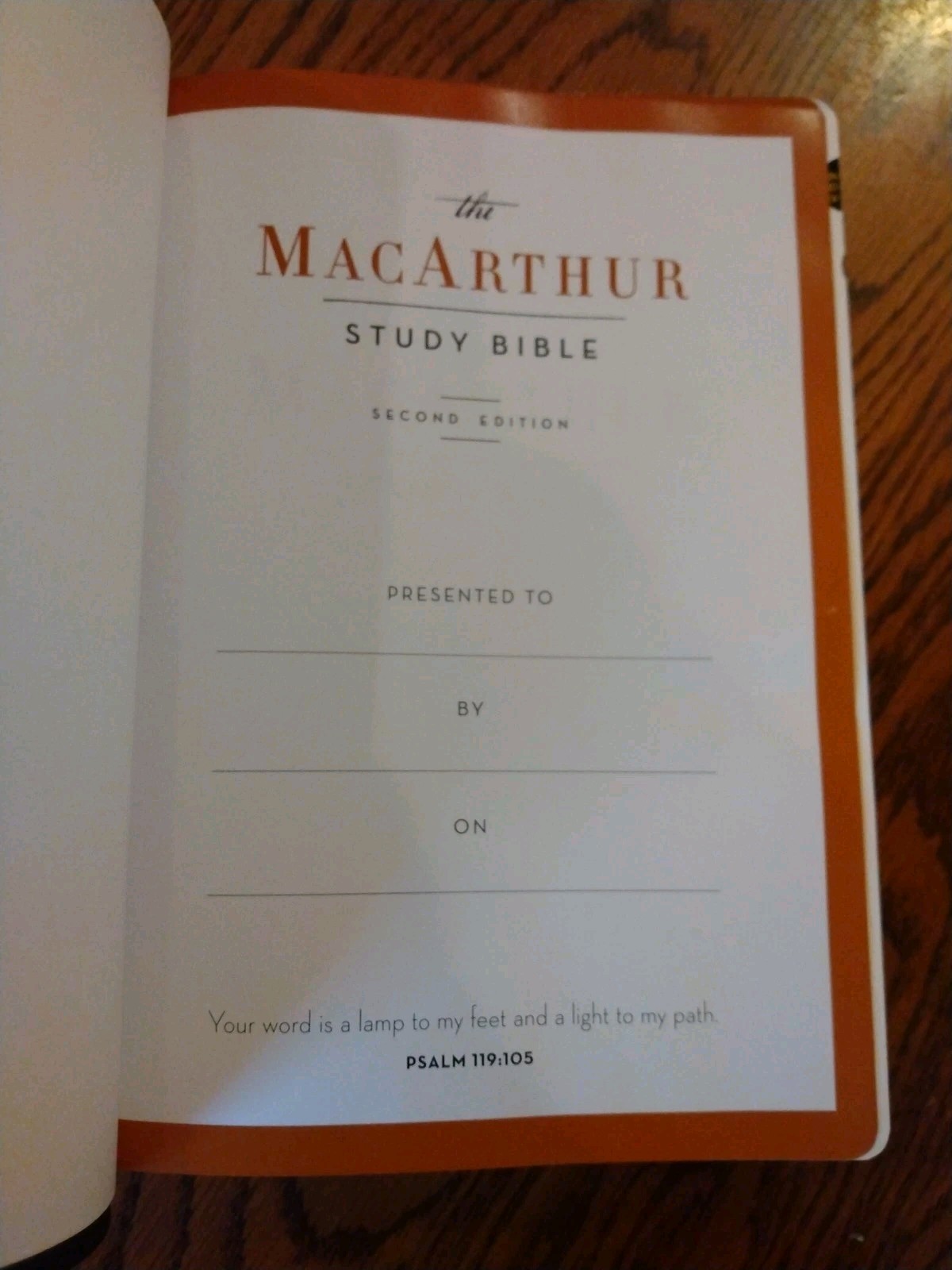 MacArthur Study Bible~ Black Genuine Leather Indexed ~Retail $174.99~2nd Ed.