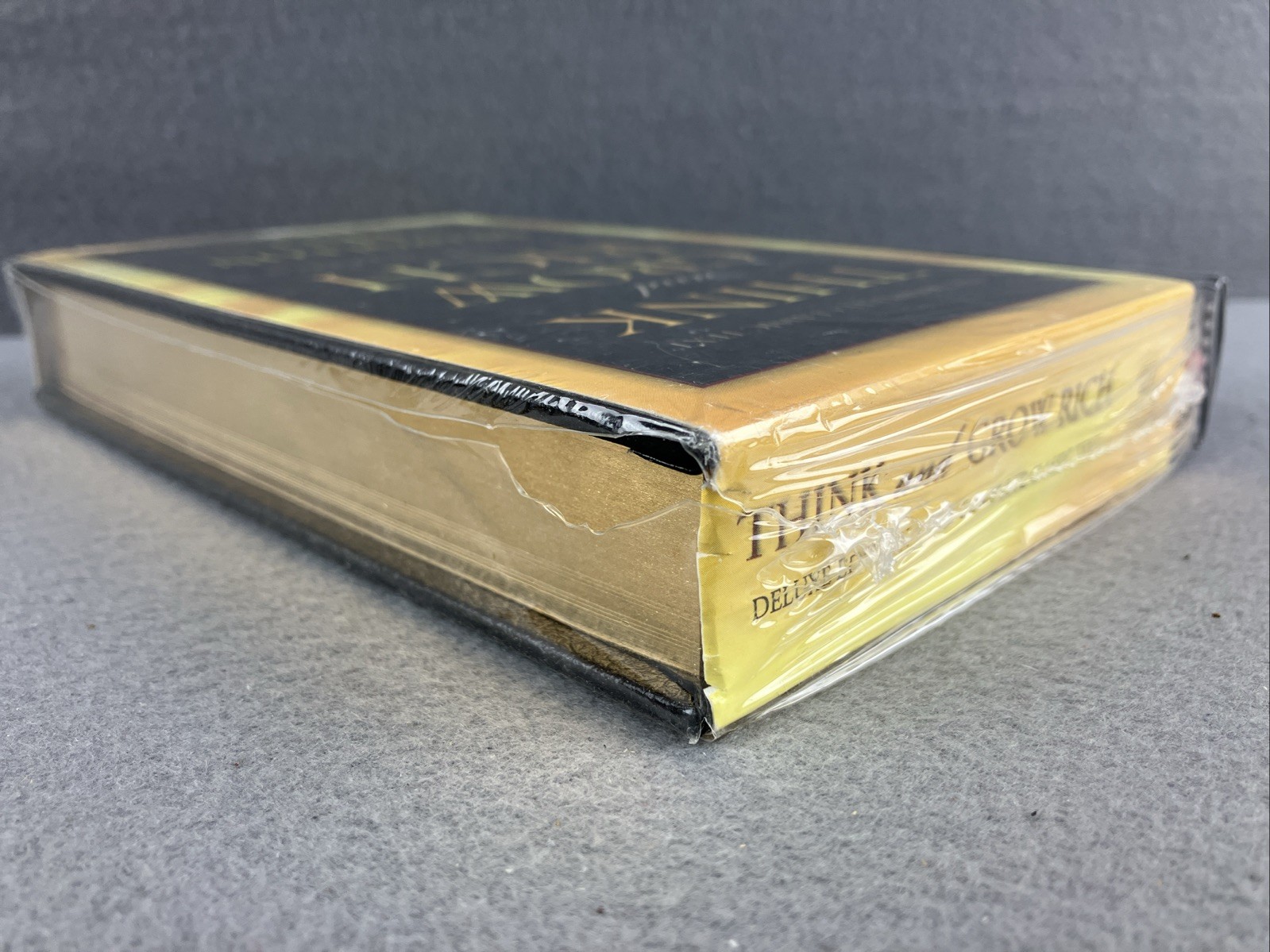 THINK AND GROW RICH by Napoleon Hill Vegan Leather Bound Deluxe Edition *Sealed*