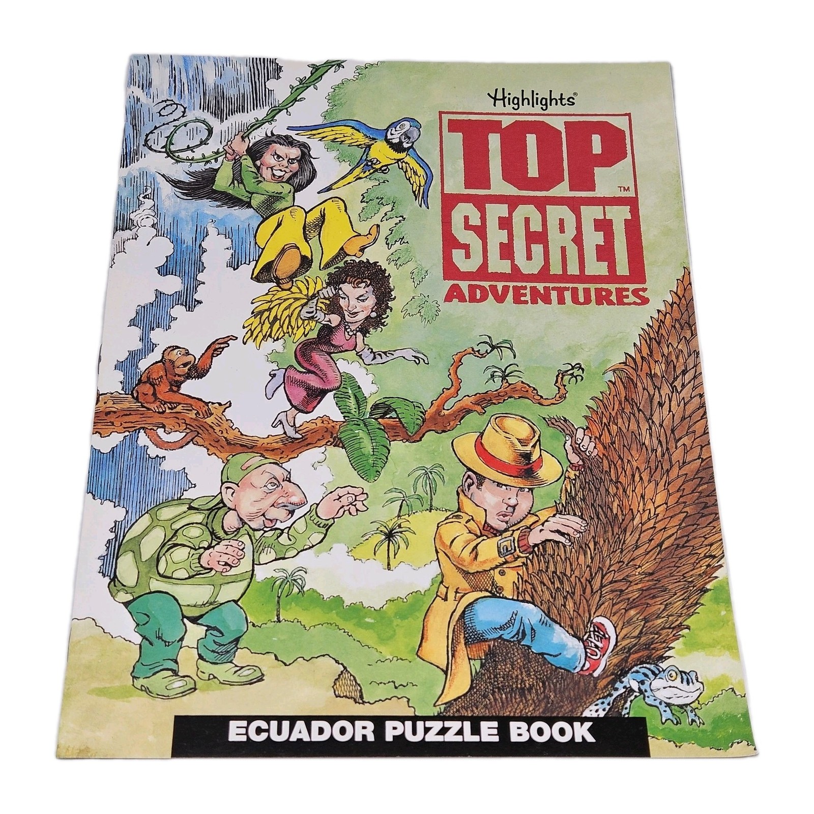 Highlights Top Secret Adventures Puzzle Book Lot Of 16