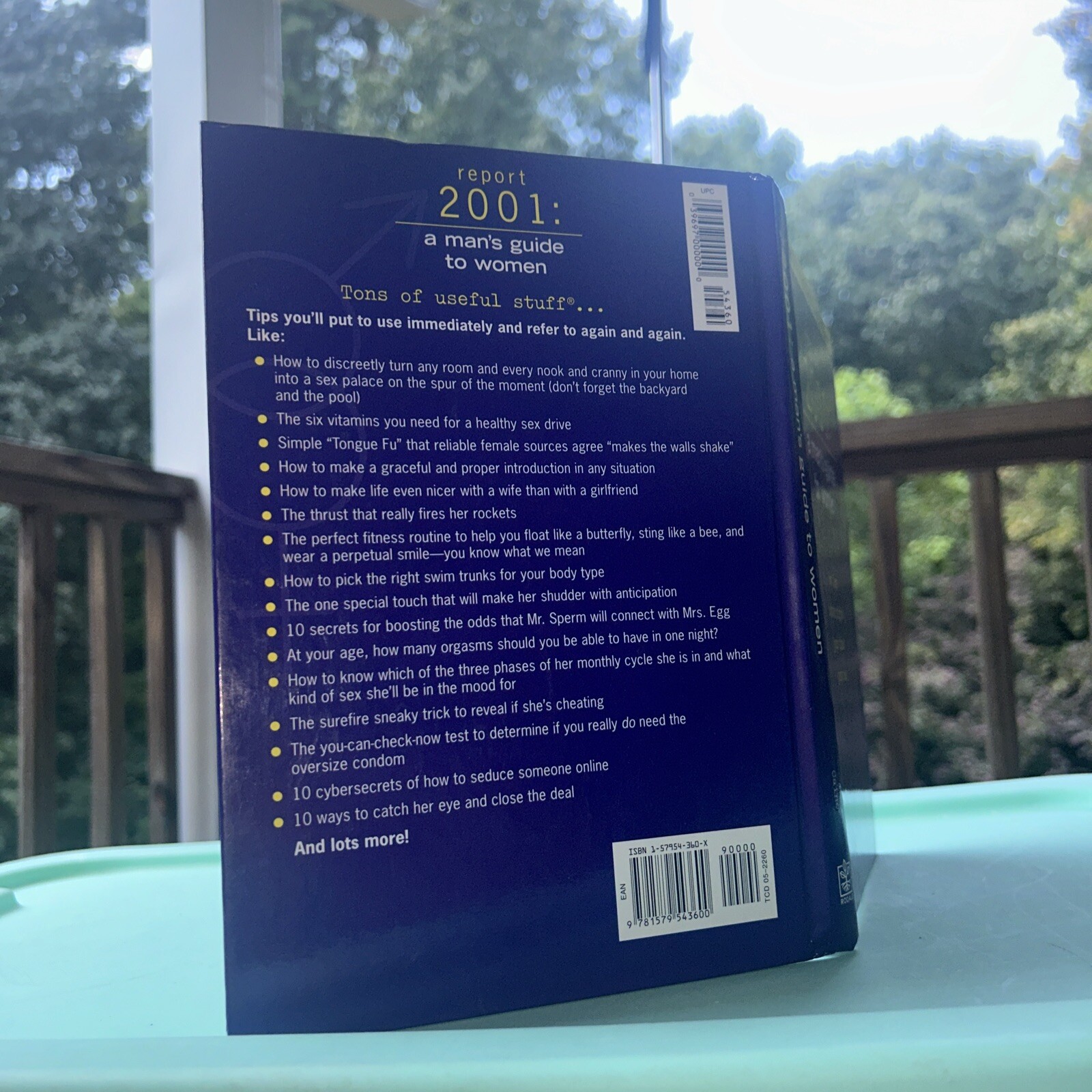 Report 2001: A Man’s Guide to Women Rodale 274 Pages Hardcover Guide