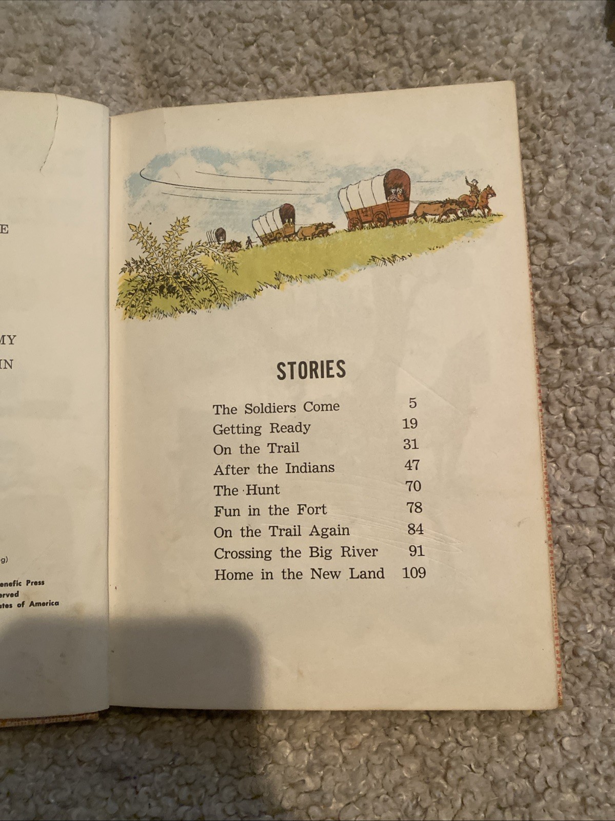 Dan Frontier and the Wagon Train William Hurley 1965 Illustrated Western Benefic