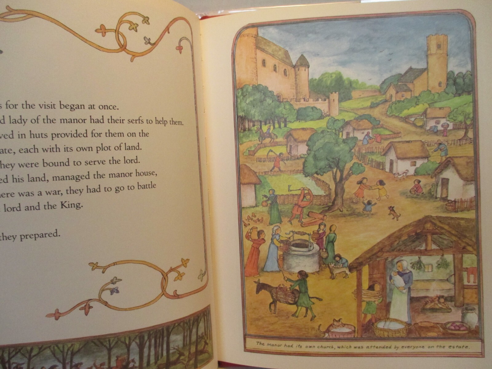 children’s picture book A MEDIEVAL FEAST signed by ALIKI 1983 hc + dj