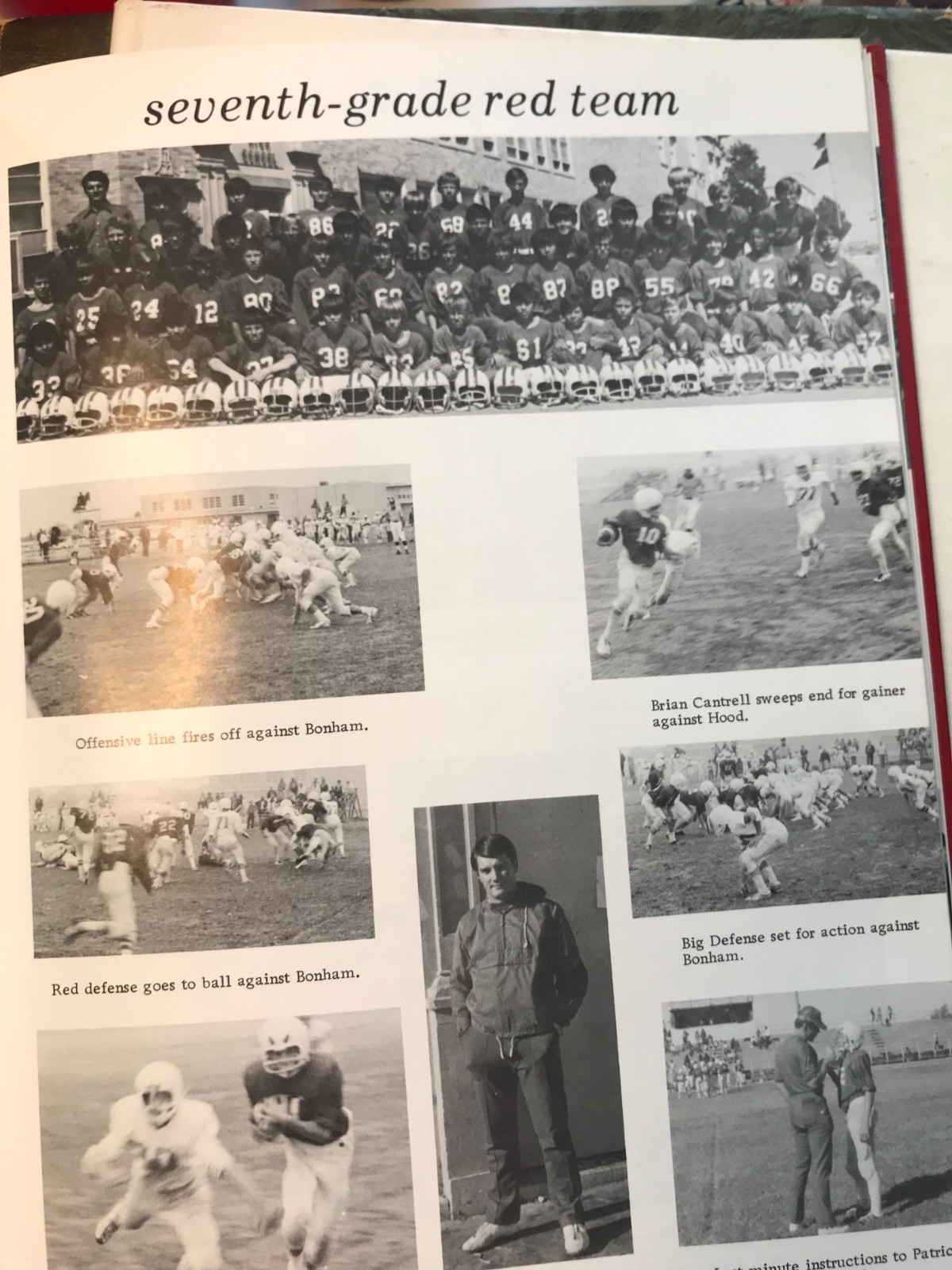 1974 The Round-Up Crockett Junior High School Yearbook, Odessa, Texas
