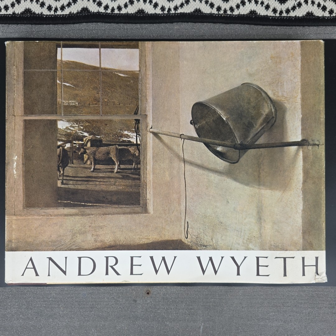 Andrew Wyeth Richard Meryman 1968 First Edition Art Book Oversized GOOD