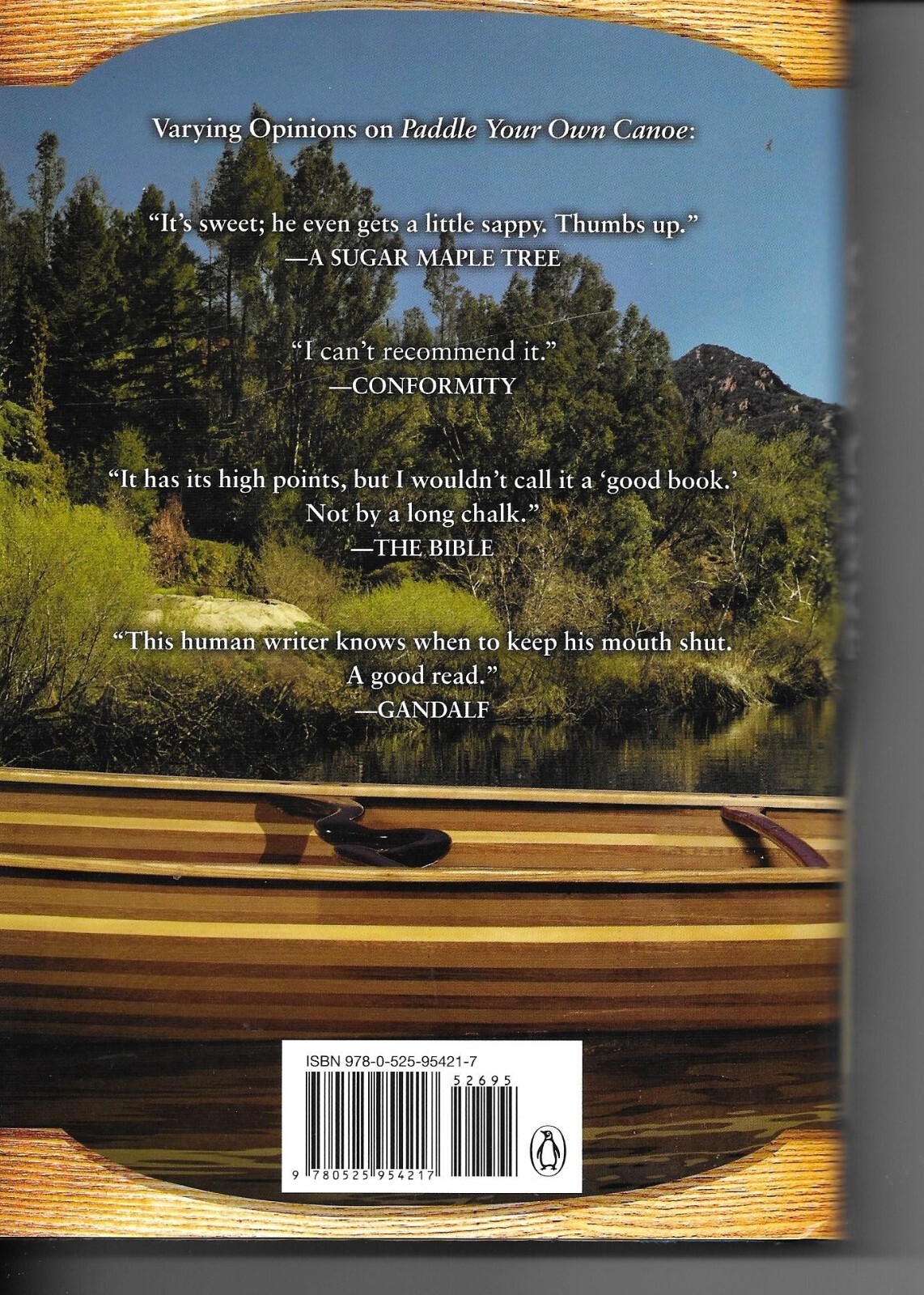 Paddle Your Own Canoe by Nick Offerman SIGNED 2014 Hardcover Delicious Living