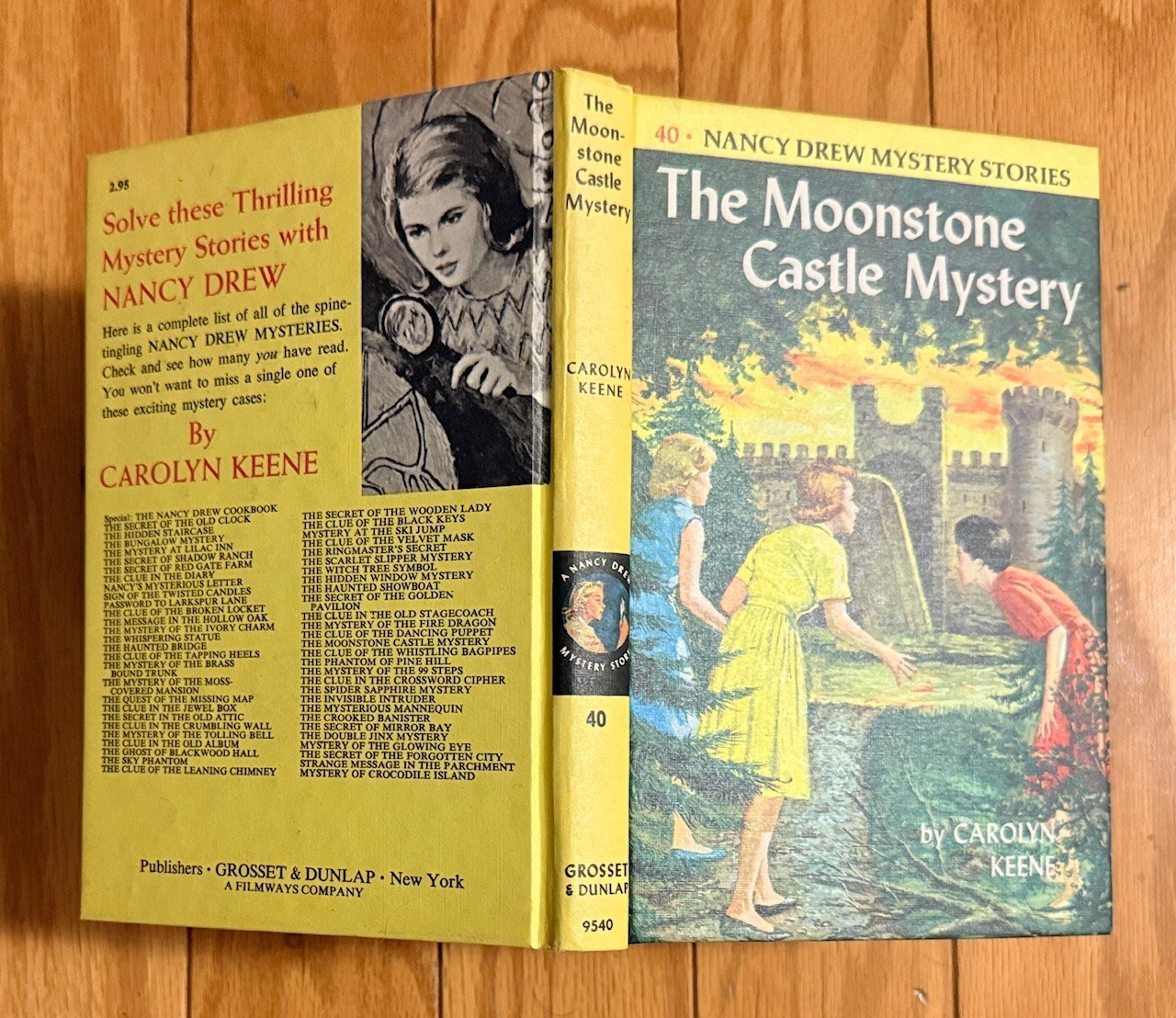 Nancy Drew Build a Bundle Lot Set – Pick 1 or More Yellow Matte White Endpapers