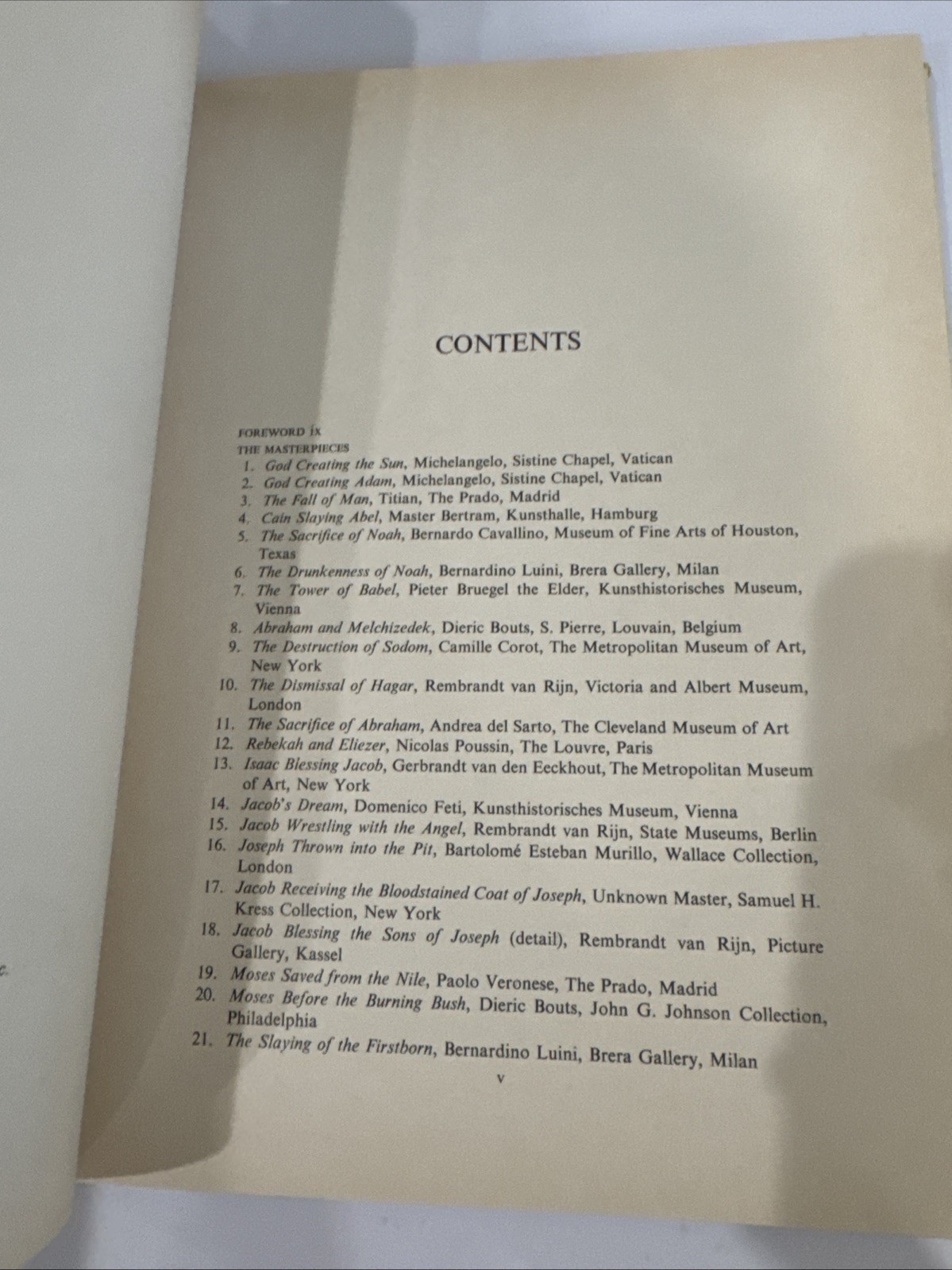 RARE- Masterpieces of Biblical Art- First Edition Hardcover 1973 Avenel Books