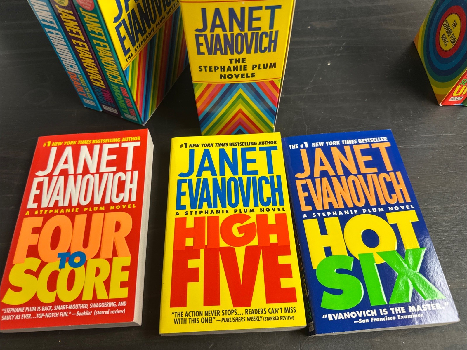 STEPHANIE PLUM SERIES 3 Boxed Sets 1-3, 4-6, 7-9 PB Books Janet Evanovich