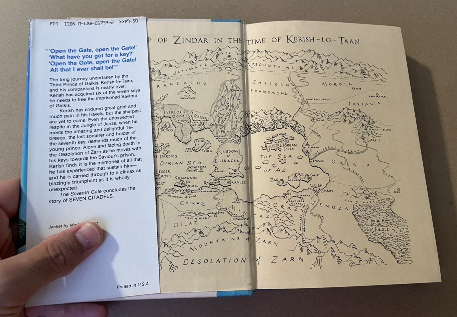 1983 The Seventh Gate by Geraldine Harris Seven Citadels: Part 4 Four