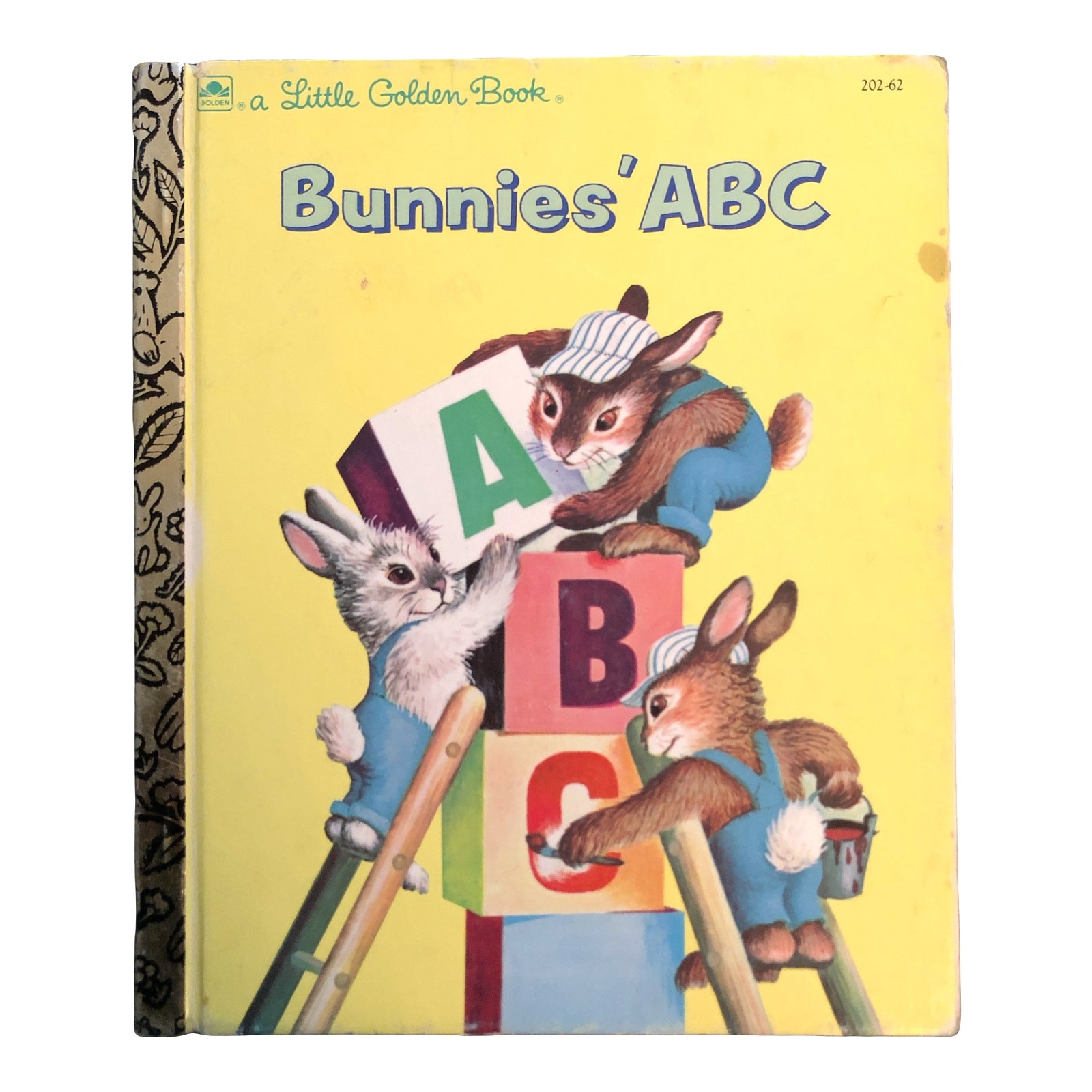 Bunnies’ ABC, Little Golden Book, children’s book, picture book, Easter, Spring