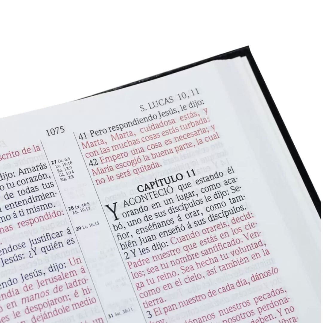 BIBLIA ANTIGUA VERSION CLASICA 1909 CON REFERENCIAS TAPA DURA NEGRO