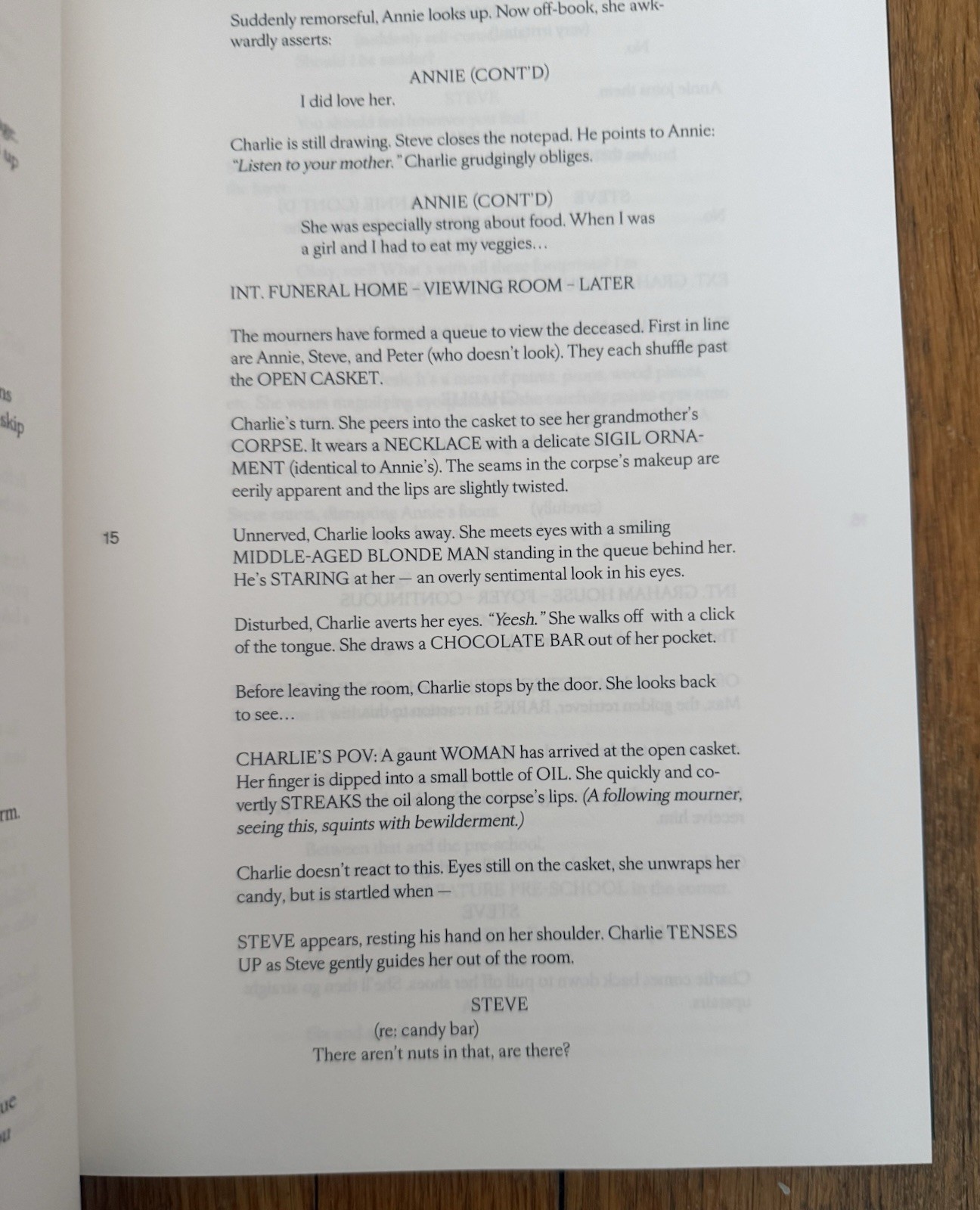 HEREDITARY SCREENPLAY BOOK Ari Aster A24 HARDCOVER 2020