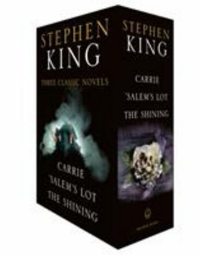 Stephen King Three Classic Novels Box Set: Carrie, ‘Salem’s Lot,The Shining