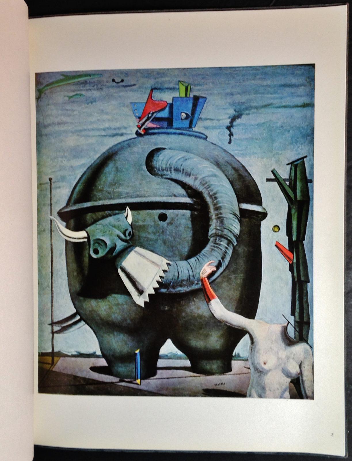 Surrealist Painters Printed by Skira Color Studios in Switzerland Circa 1967