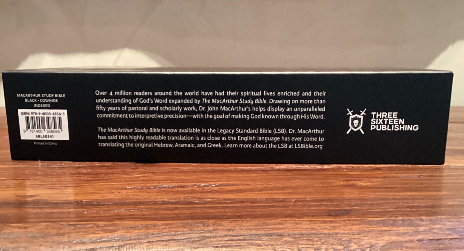 Legacy Standard Bible MacArthur Study Bible