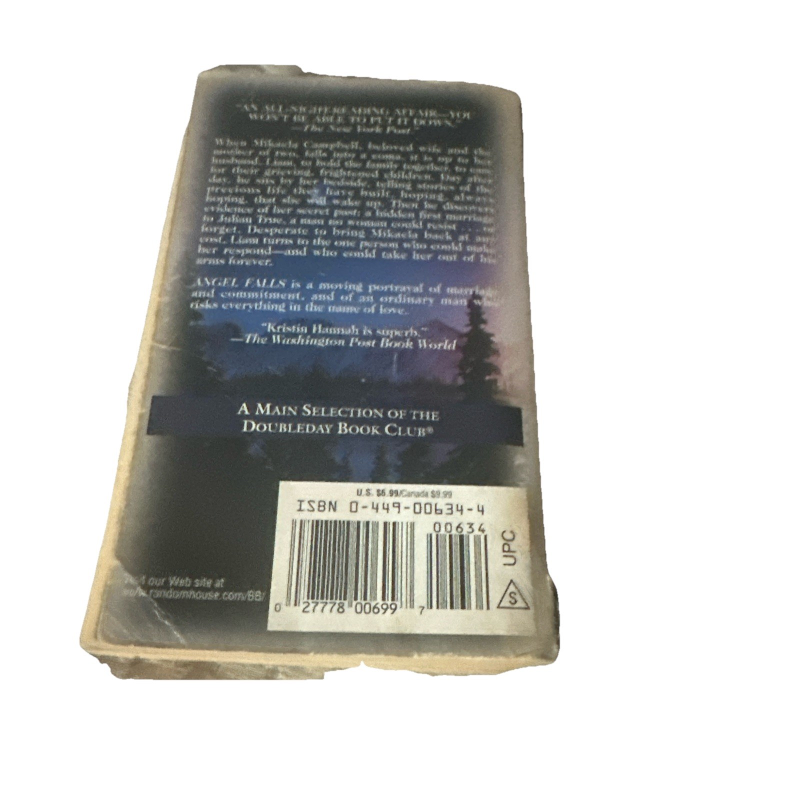 Angel Falls: A Novel – Mass Market Paperback By Hannah, Kristin – GOOD