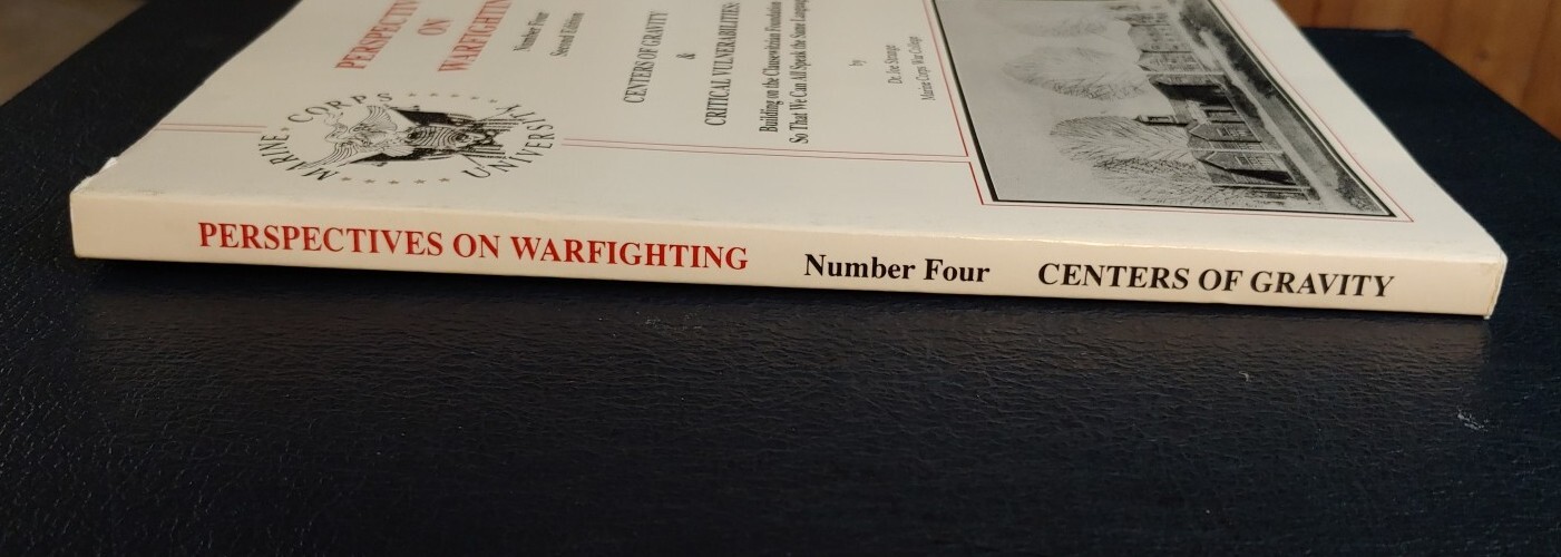 Perspectives on Warfighting Number 4 Centers of Gravity & Critical Vulnerabiliti