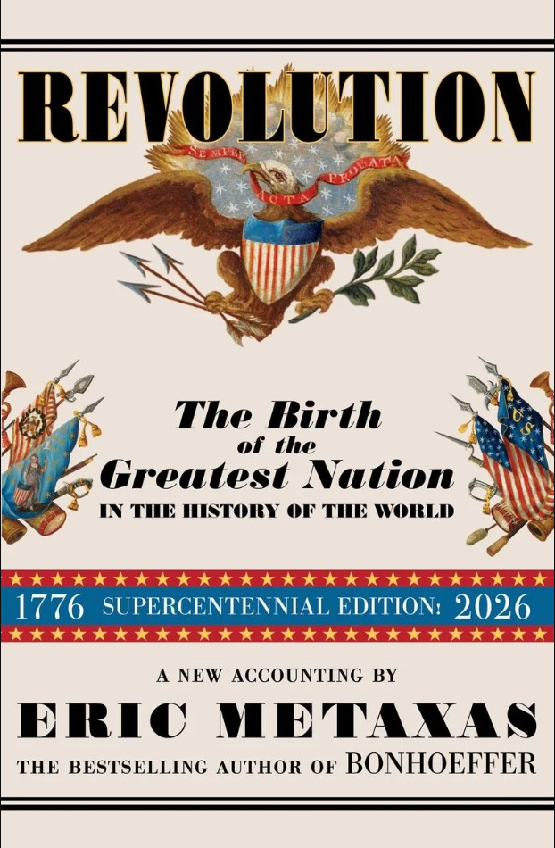 Revolution Eric Metaxas Hardcover Book American Revolution History
