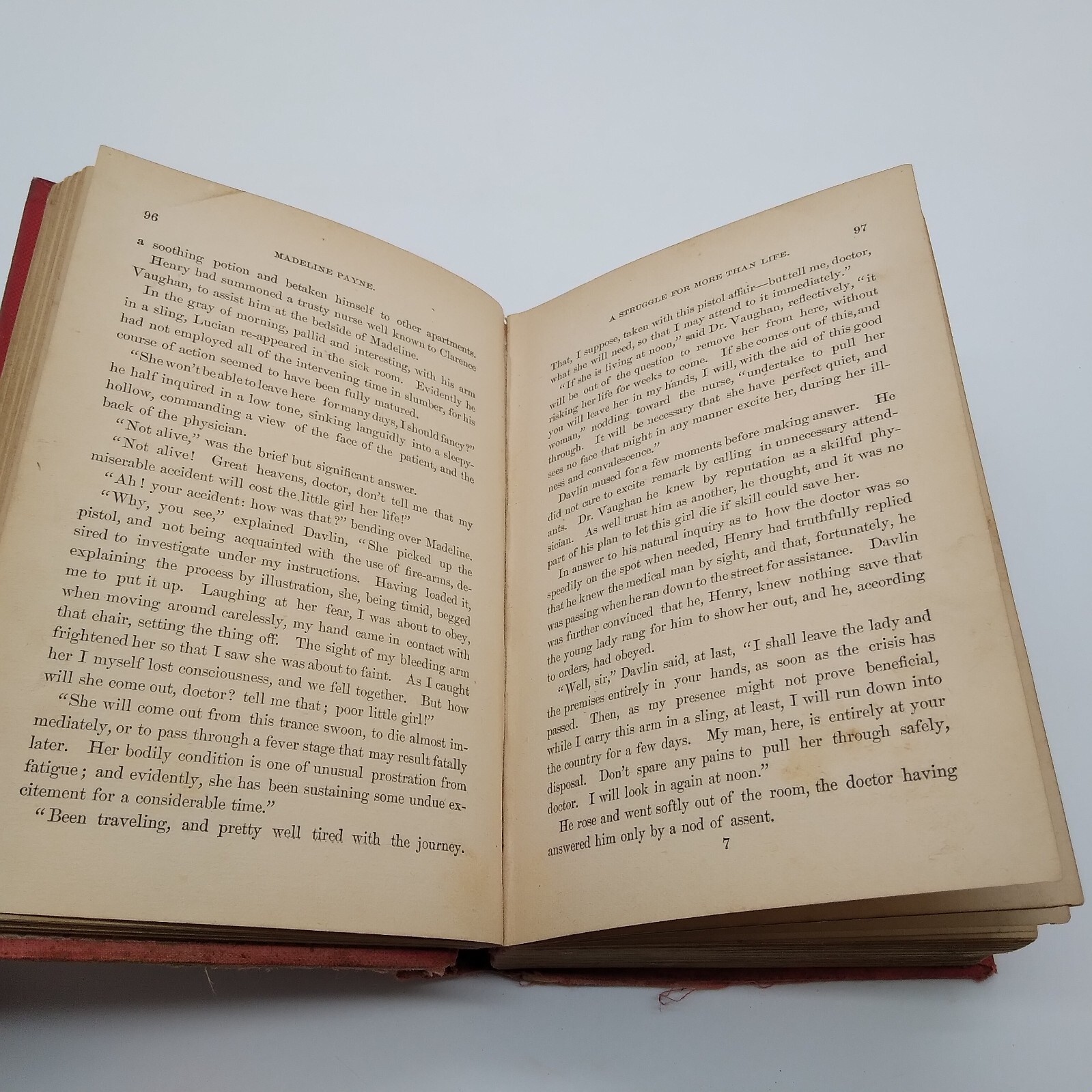 MADELINE PAYNE, THE DETECTIVES DAUGHTER by Lawrence L. Lynch 1885 HC Rare
