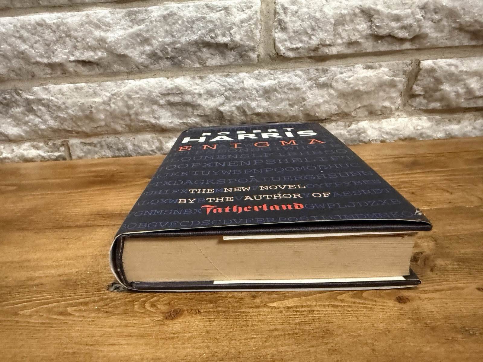 Enigma by Robert Harris 1995 First Edition Printing HB Hutchinson