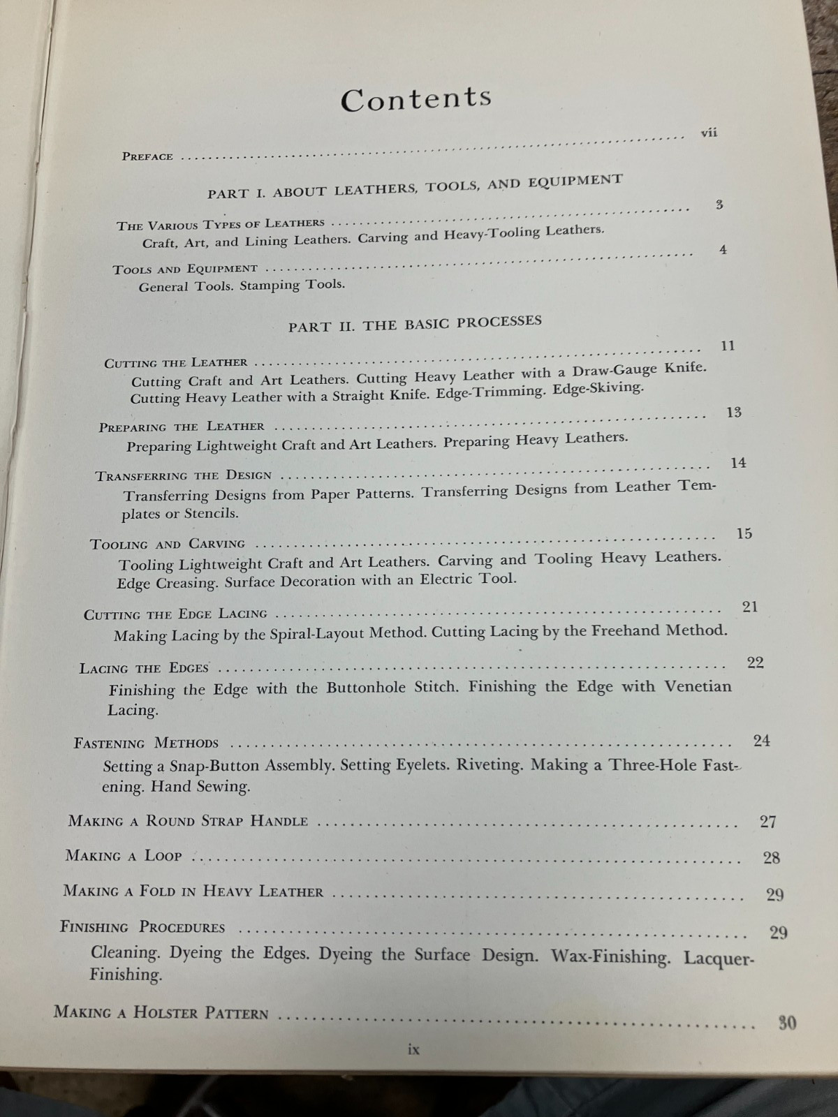 Leather Tooling and Carving- Groneman 1951 HC