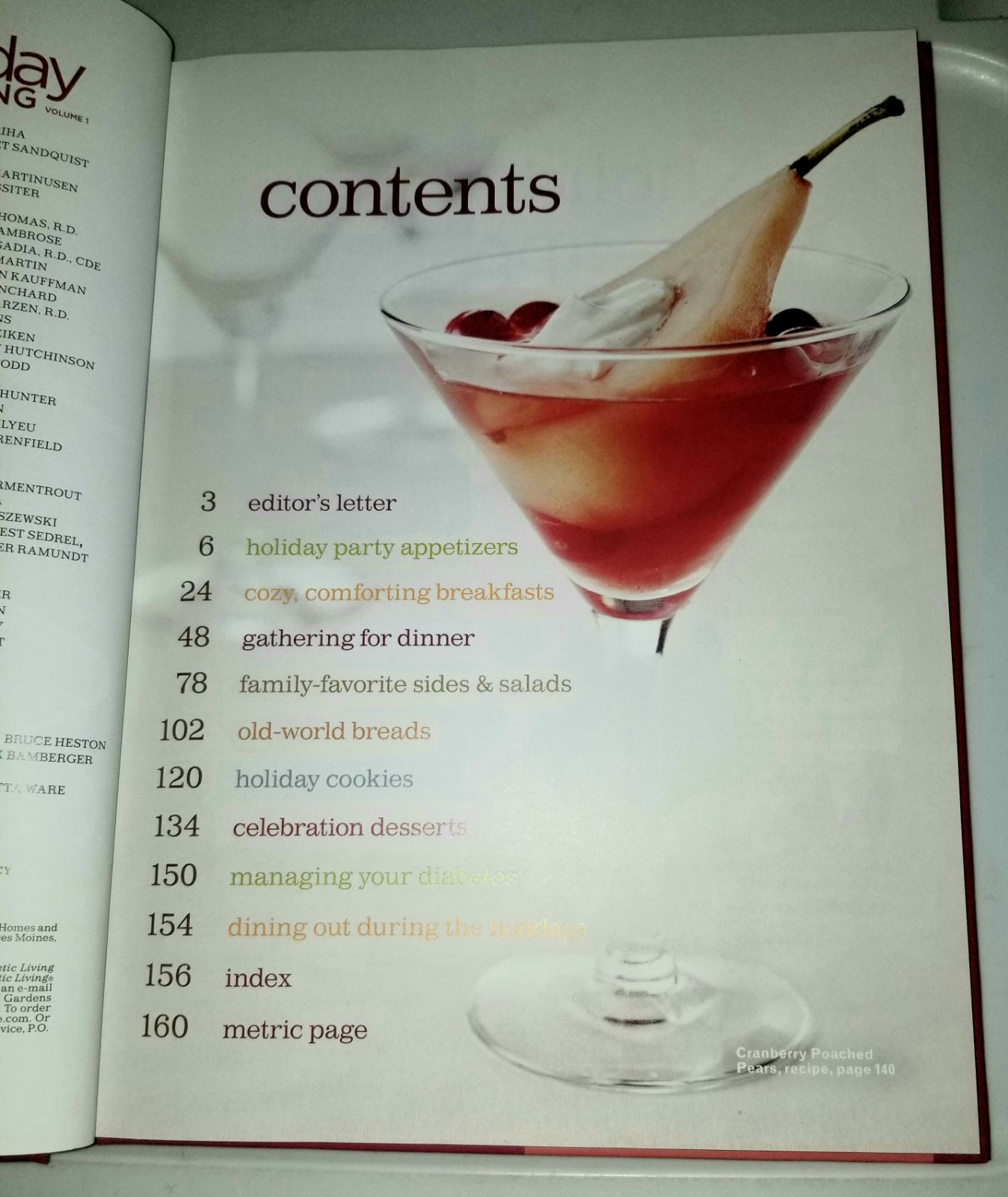 Diabetic Living Holiday Cooking By Editors Meredith Corp. Recipes, Cookbook.