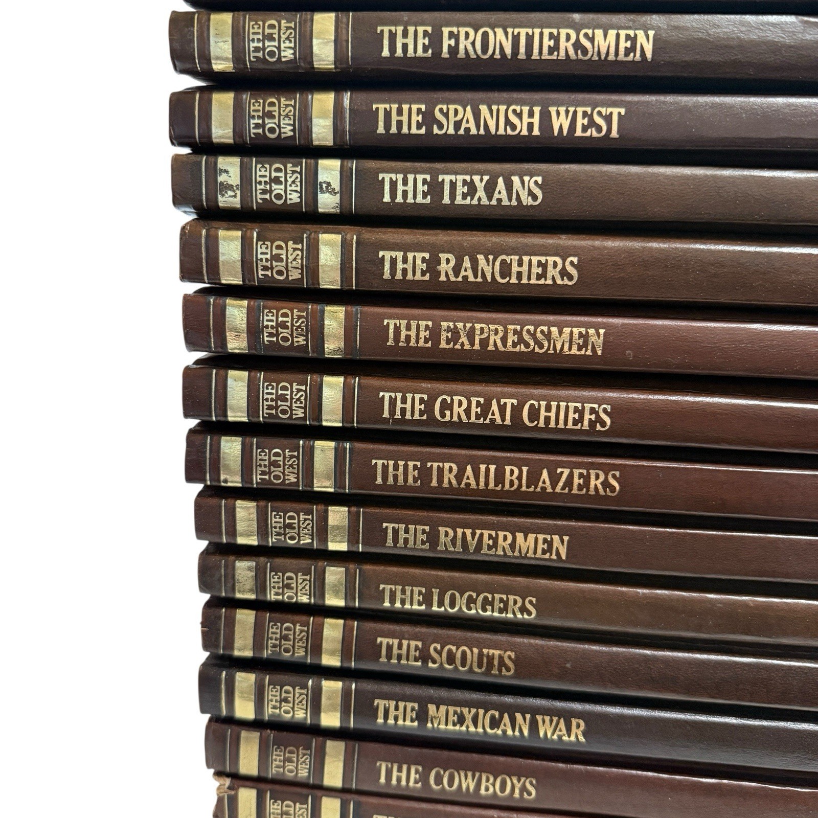Time Life Series The Old West Leatherette Hardcovers Wild History Lot of 20 1970