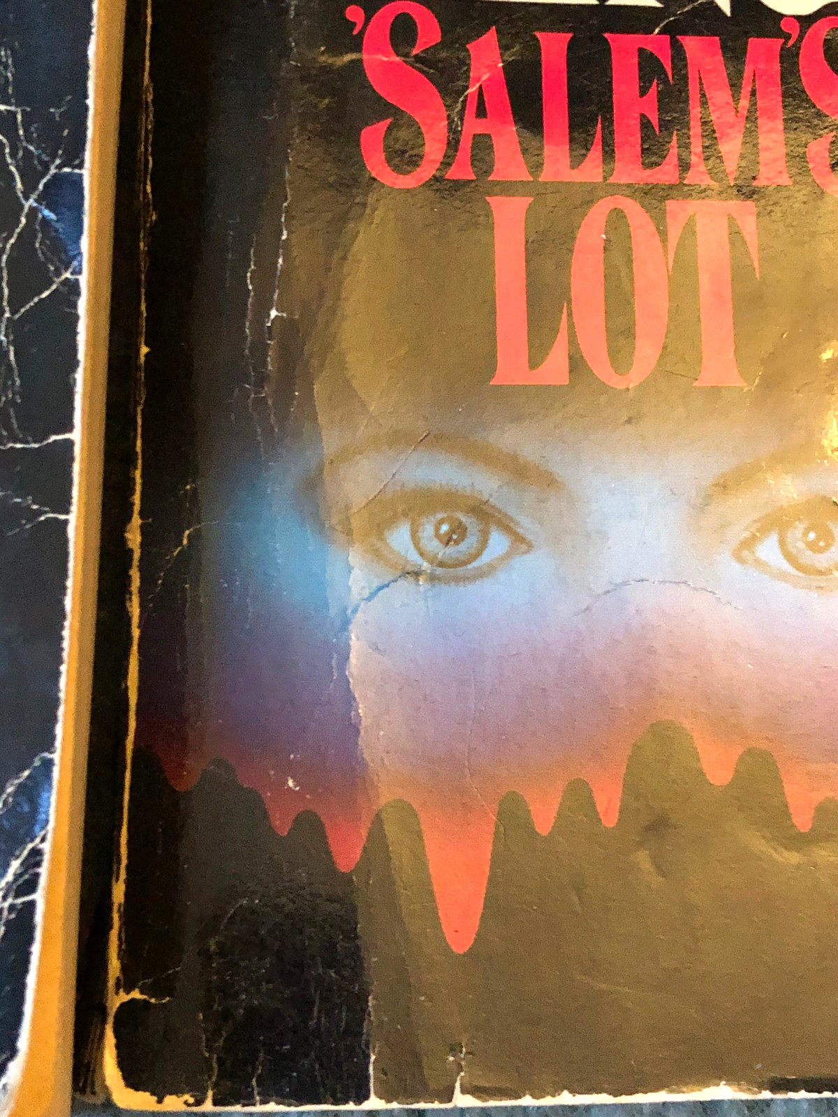 Stephen King books, Salem’s Lot & The Stand, Signet paperbacks