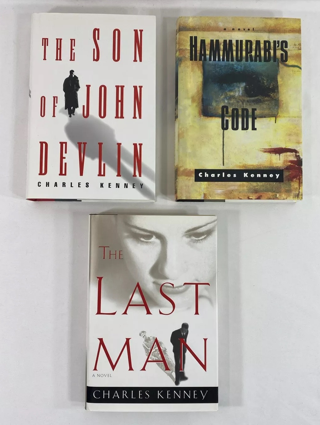 Lot of 3 HCDJ 1st 1st-Charles Kenney -Last Man/Hammurabi’s Code/Son of John Devl