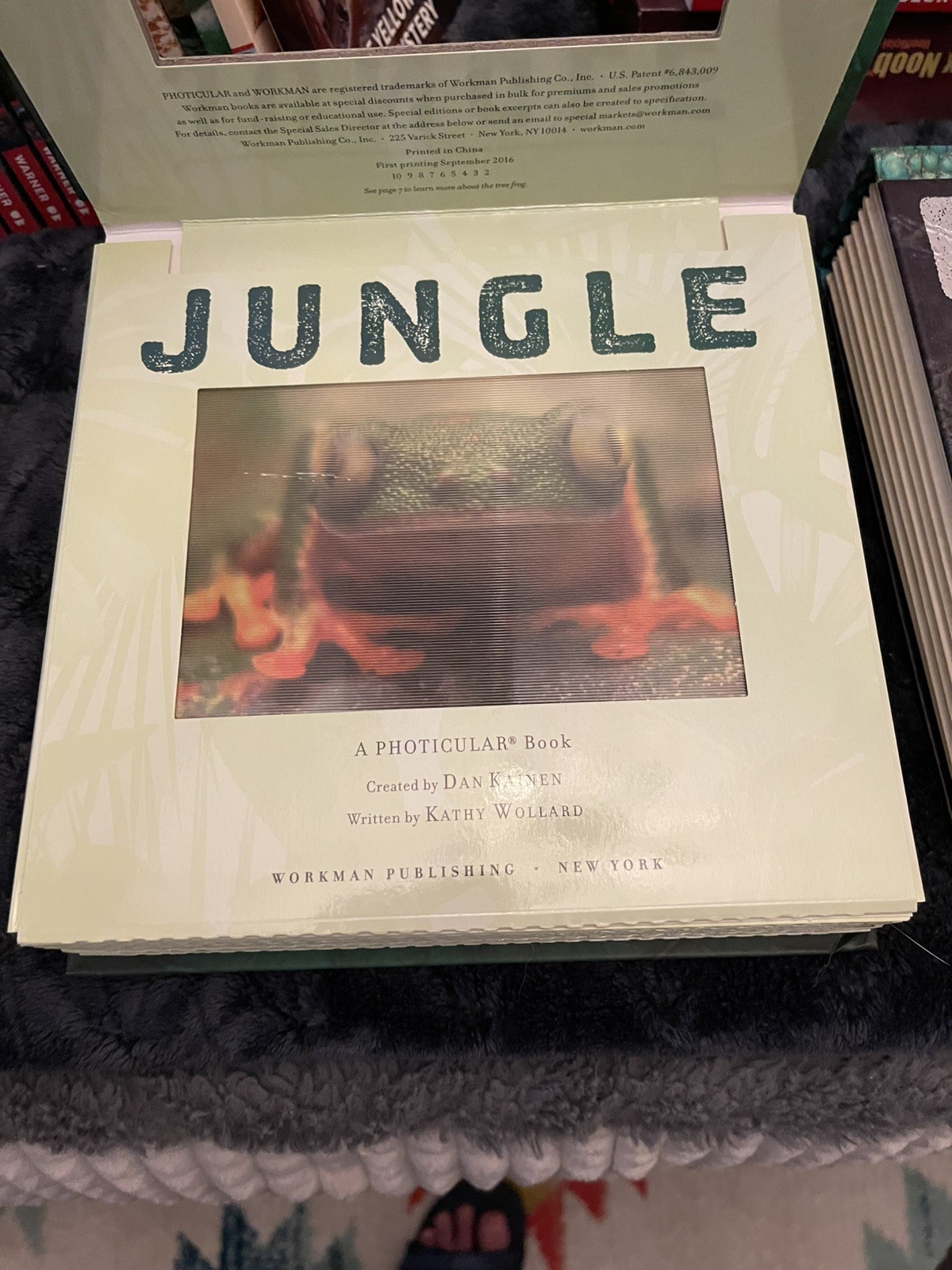 A Photicular Book, by Kainen Dan; Kaufmann Carol – Safari, Dinosaur, Jungle