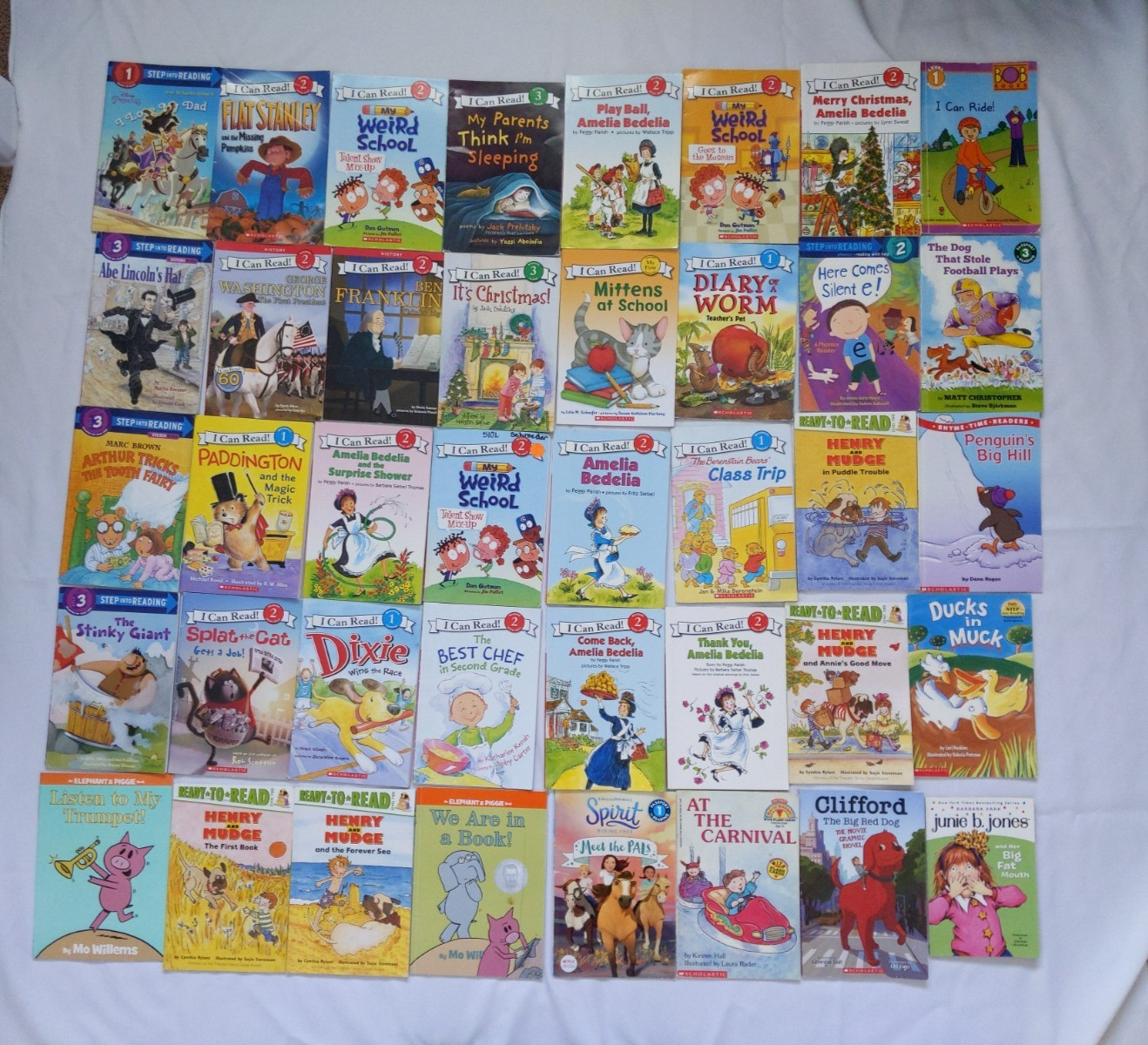 Children’s Book Lot of 40 Picture Books Early Readers Story Time Bedtime Mixed