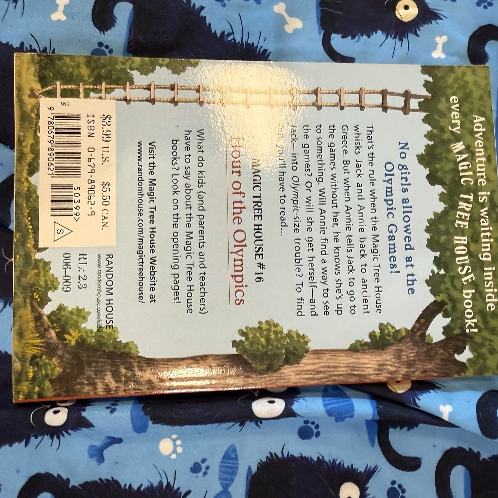 Hour of the Olympics Magic Treehouse #16 Mary Pope Osborne Paperback Book EUC