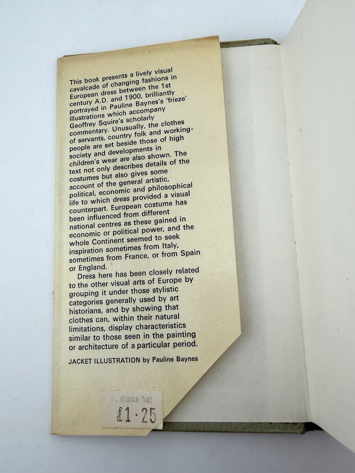 The Observer’s Book of European Costume – Geoffrey Squire & Pauline Baynes 1975