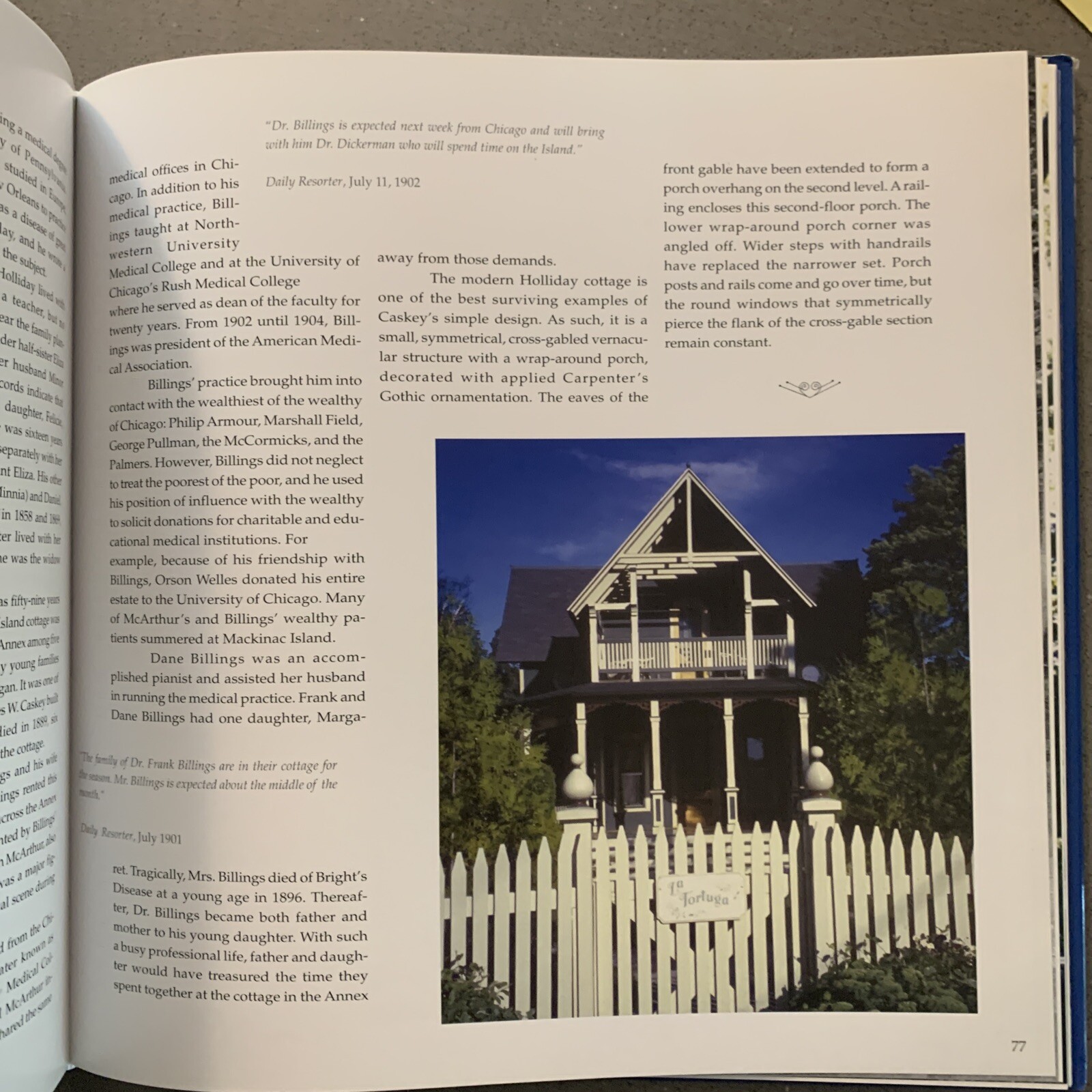 Historic Cottages of Mackinac Island by Sterling and Stites 2001 – Signed Copy!!