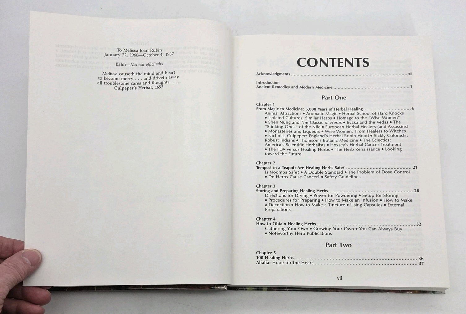 The Healing Herbs by Michael Castleman Ultimate Guide Remedies VTG 1991