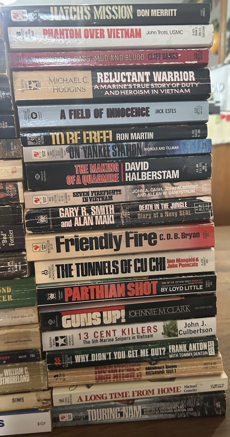 71 All VIETNAM PB Book Lot Military War History Non-Fiction Soldier Accounts