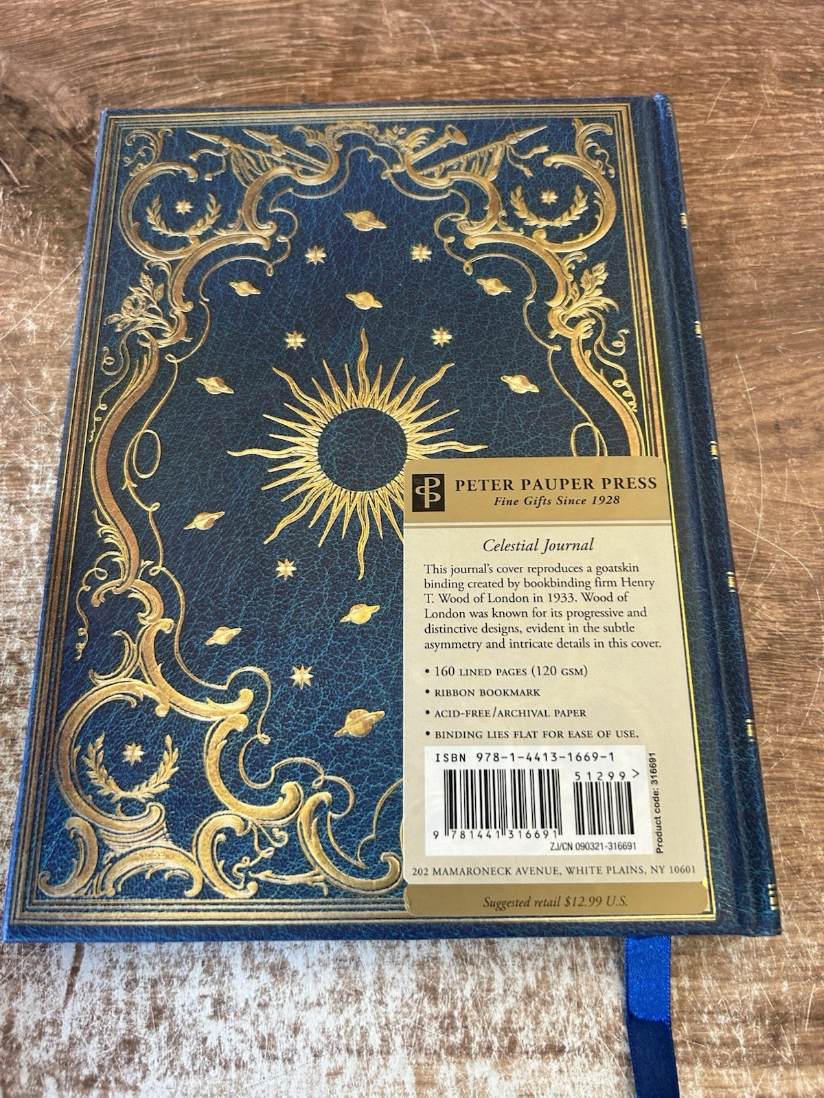 Celestial Large Address Book by Peter Pauper Press (2016, Address Book)