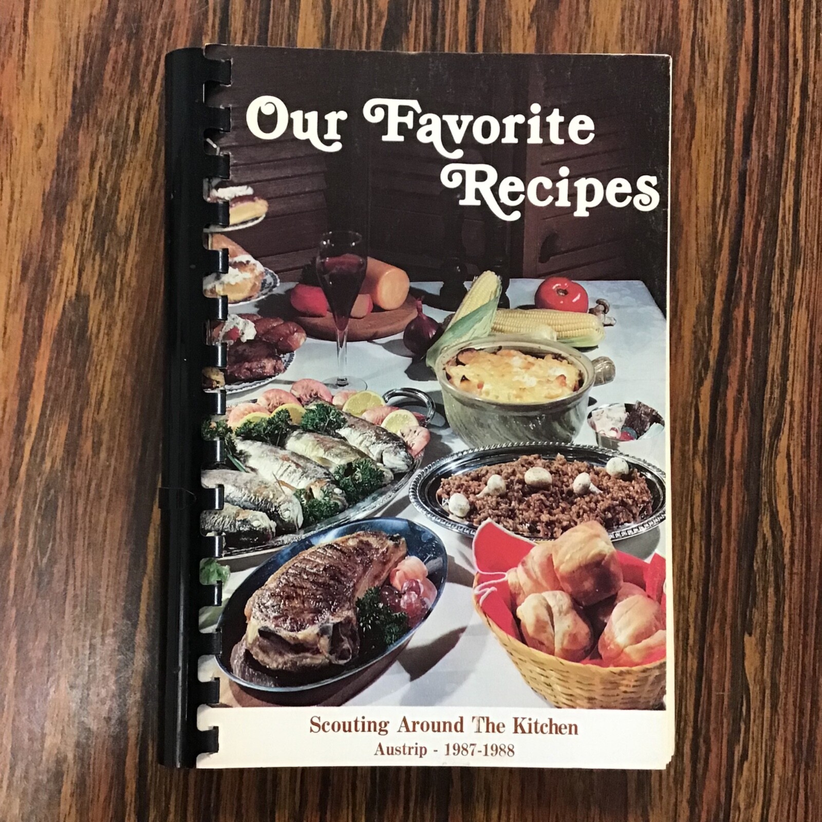 Oklahoma City Oklahoma Boy Scouts Vtg 1987-88 Cookbook. SEE INDEX PHOTOS