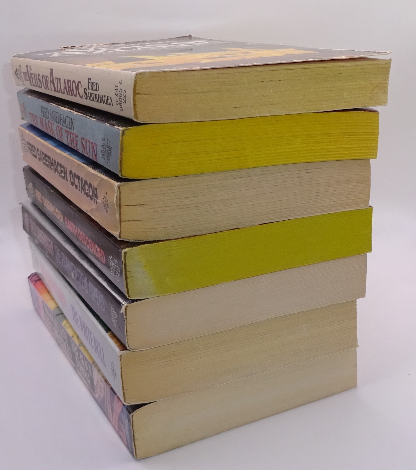 Lot of 7 Fred Saberhagen Vintage Paperback Standalone Novels